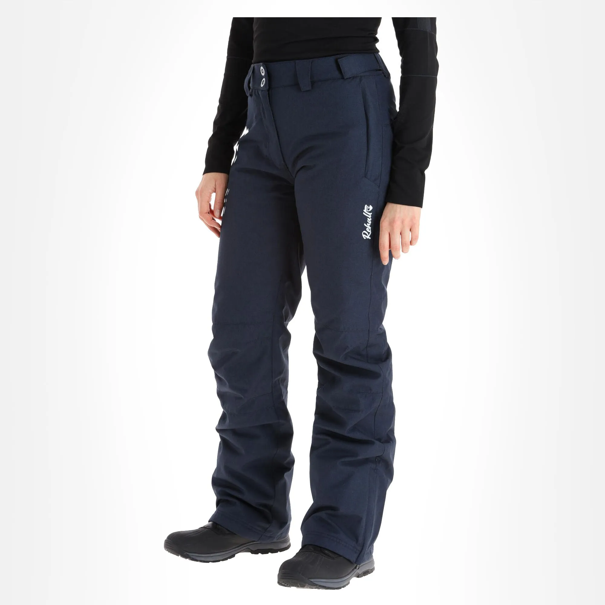 Rehall, Denny-R Skibroek Dames Jeans Blauw 1 Rehall, Denny-R Skibroek Dames Jeans Blauw