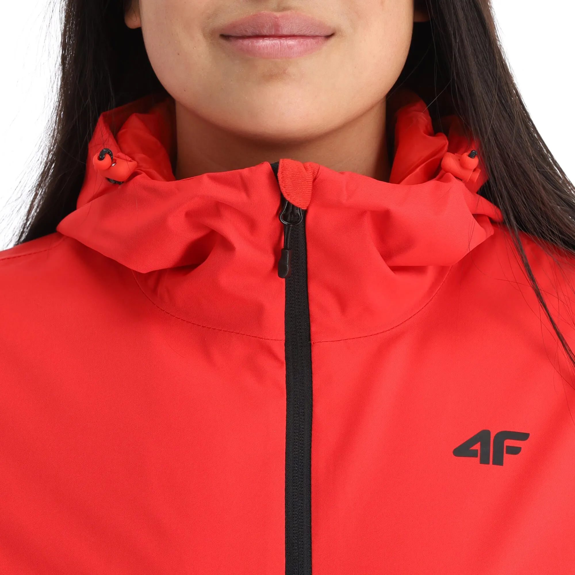 4F, Kudn001 Ski-jas Dames Rood 6 4F, Kudn001 Ski-jas Dames Rood - Afbeelding 6