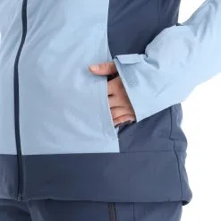 4F, Kudn002 Ski-jas Dames Light Blauw -Cmp Ski-uitrusting Winkel 4f kudn002 aa jas gevoerd dames light blauw 224fxxx102v3 BI 09