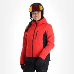 Cmp Winkel 46 4F, Kudn002 Ski-jas Dames Rood