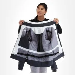 4F, Kudn008 Ski-jas Dames Dark Grijs -Cmp Ski-uitrusting Winkel 4f kudn008 aa jas gevoerd dames dark grijs 224fxxx104v1 BI 06