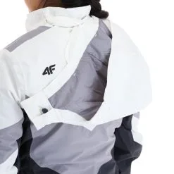 4F, Kudn008 Ski-jas Dames Dark Grijs -Cmp Ski-uitrusting Winkel 4f kudn008 aa jas gevoerd dames dark grijs 224fxxx104v1 BI 11