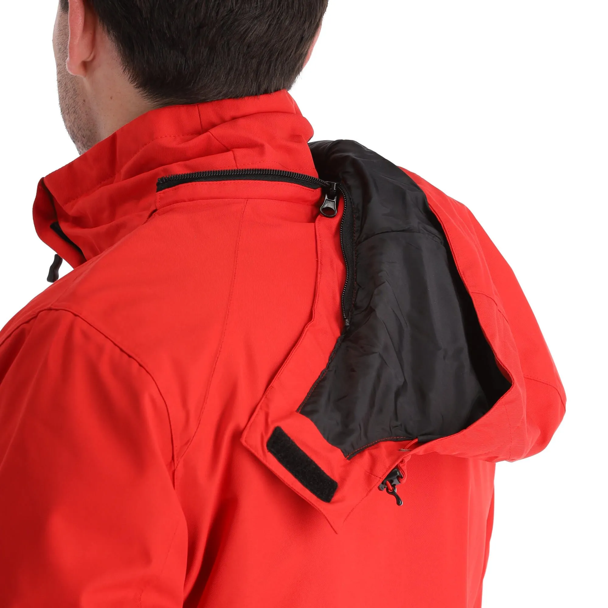 4F, Kumn003 Ski-jas Heren Rood 10 4F, Kumn003 Ski-jas Heren Rood - Afbeelding 10