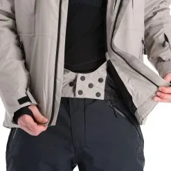 4F, Kumn004 Ski-jas Heren Warm Light Grijs 21 4F, Kumn004 Ski-jas Heren Warm Light Grijs -Cmp Ski-uitrusting Winkel 4f kumn004 aa jas gevoerd heren warm light grijs 224fxxx108v1 BI 08