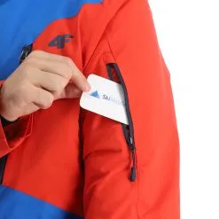 4F, Kumn008 Ski-jas Heren Cobalt Blauw 20 4F, Kumn008 Ski-jas Heren Cobalt Blauw -Cmp Ski-uitrusting Winkel 4f kumn008 aa jas gevoerd heren cobalt blauw 224fxxx109v1 BI 08