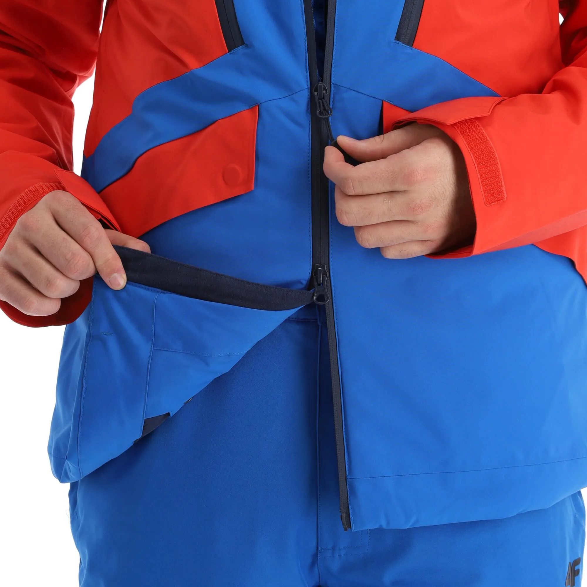 4F, Kumn008 Ski-jas Heren Cobalt Blauw 9 4F, Kumn008 Ski-jas Heren Cobalt Blauw - Afbeelding 9