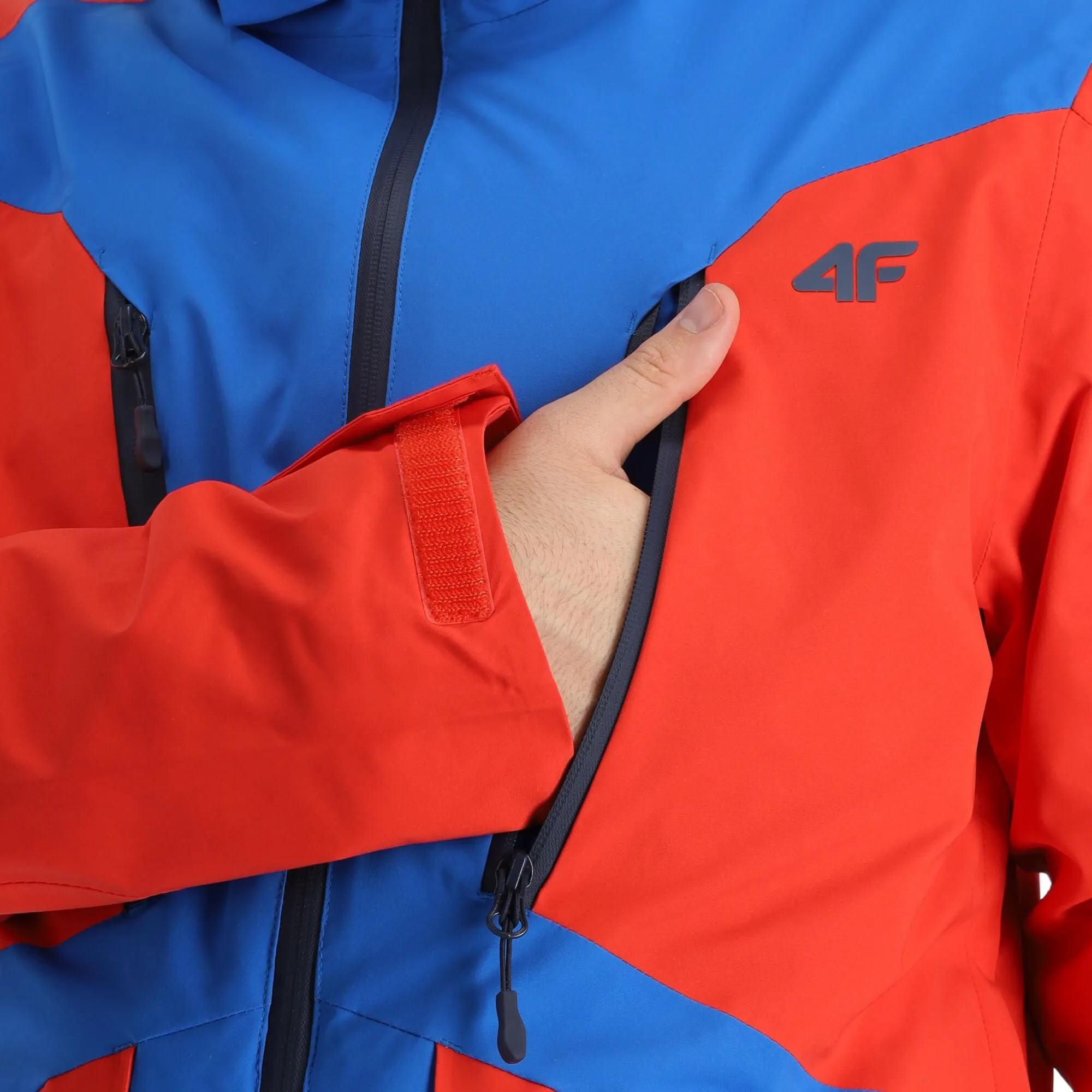 4F, Kumn008 Ski-jas Heren Cobalt Blauw 12 4F, Kumn008 Ski-jas Heren Cobalt Blauw - Afbeelding 12