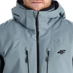 4F, Kumn011 Ski-jas Heren Deep Zwart -Cmp Ski-uitrusting Winkel 4f kumn011 aa jas gevoerd heren deep zwart 224fxxx111v1 BI 14