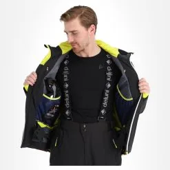 Deluni, Challenger 3 Ski-jas Heren Zwart/rood -Cmp Ski-uitrusting Winkel aa10del010d bi 06 1