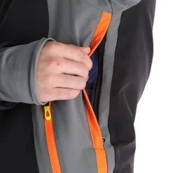 Deluni, Challenger 3 Ski-jas Heren Zwart/grijs -Cmp Ski-uitrusting Winkel aa10del010e bi 12