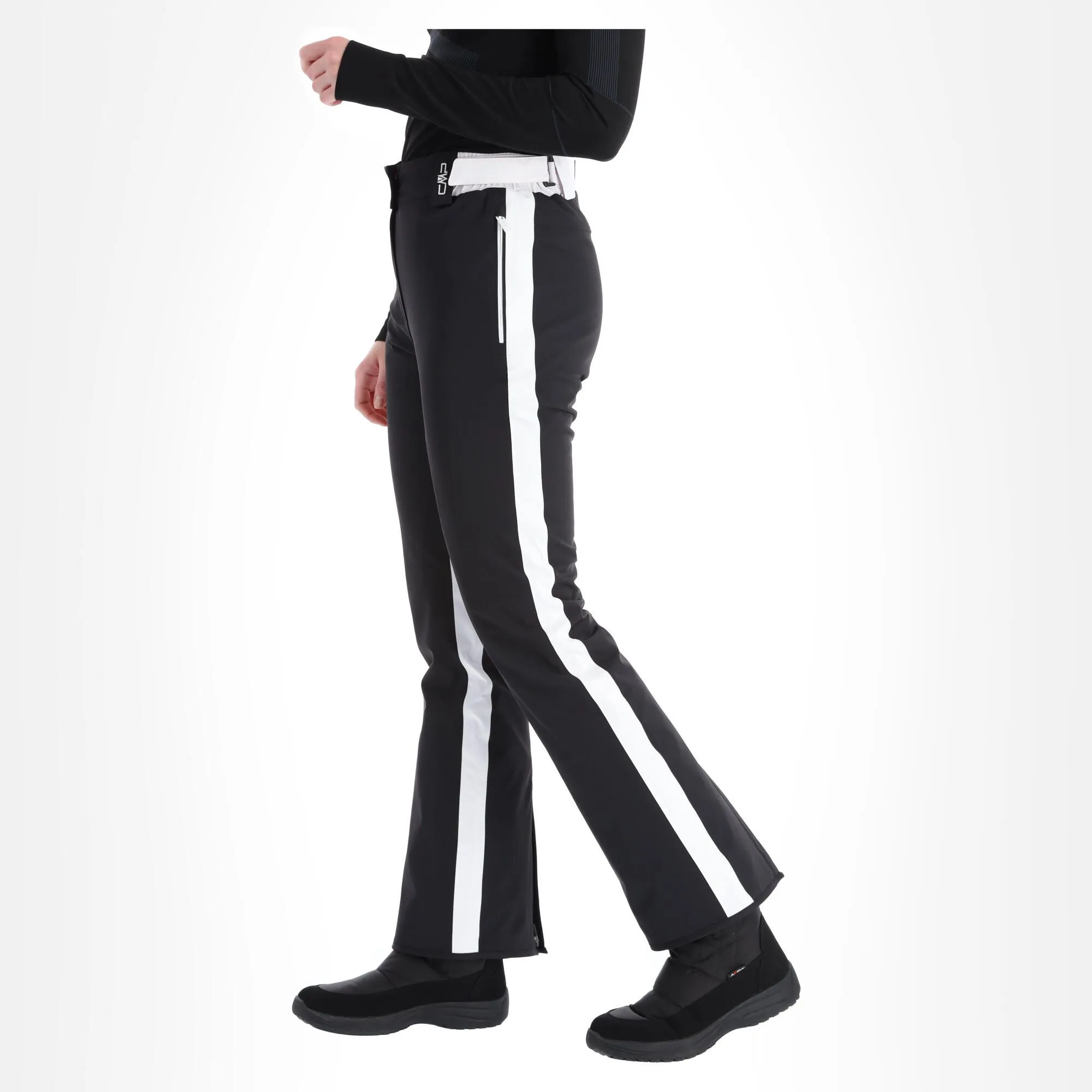 CMP, 30W0806 Skibroek Slim Fit Dames Zwart 3 CMP, 30W0806 Skibroek Slim Fit Dames Zwart - Afbeelding 3