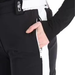 CMP, 30W0806 Skibroek Slim Fit Dames Zwart 14 CMP, 30W0806 Skibroek Slim Fit Dames Zwart -Cmp Ski-uitrusting Winkel ba20cmp012c bi 08