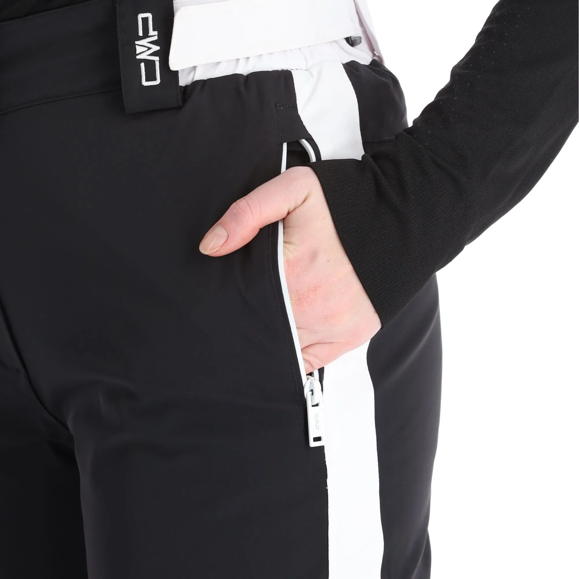 CMP, 30W0806 Skibroek Slim Fit Dames Zwart 7 CMP, 30W0806 Skibroek Slim Fit Dames Zwart - Afbeelding 7