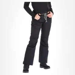 Brunotti, Sunleaf Women Snowpants Skibroek Slim Fit Dames Zwart -Cmp Ski-uitrusting Winkel brunotti sunleaf women snowpants ba skibroek gevoerd slim fit BA20bru025b BI 04