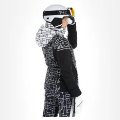 Cmp Winkel -Cmp Ski-uitrusting Winkel cmp 31w0076 aa jas gevoerd dames wit zwart 22cmpxx119v2 BI 03