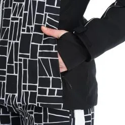 CMP, 31W0076 Ski-jas Dames Wit, Zwart -Cmp Ski-uitrusting Winkel cmp 31w0076 aa jas gevoerd dames wit zwart 22cmpxx119v2 BI 11