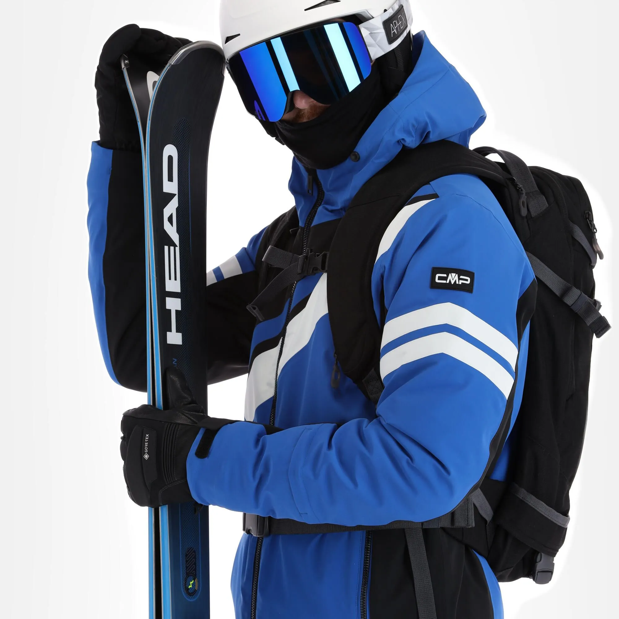 CMP, 31W0097 Ski-jas Heren Royal Blauw 4 CMP, 31W0097 Ski-jas Heren Royal Blauw - Afbeelding 4