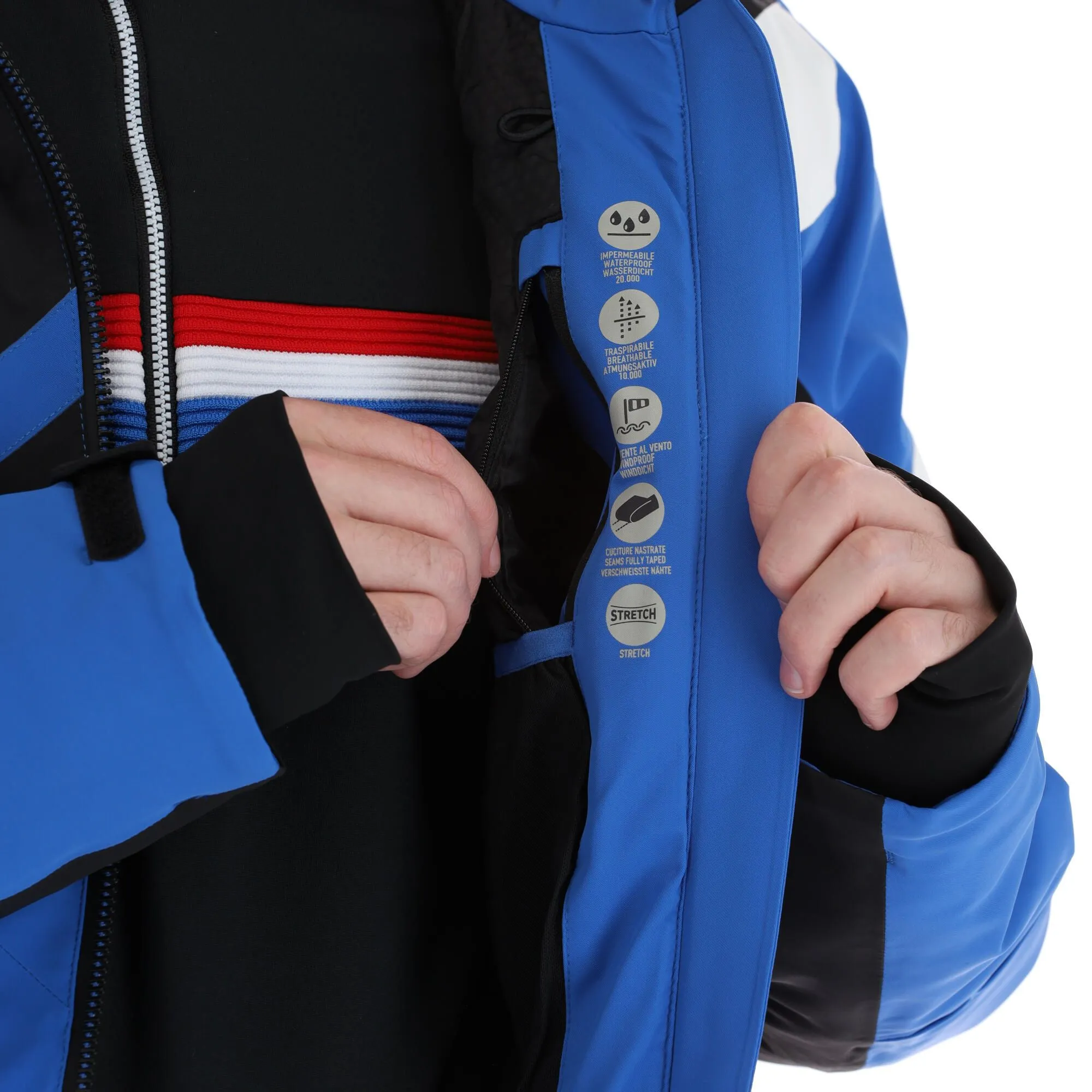 CMP, 31W0097 Ski-jas Heren Royal Blauw 9 CMP, 31W0097 Ski-jas Heren Royal Blauw - Afbeelding 9