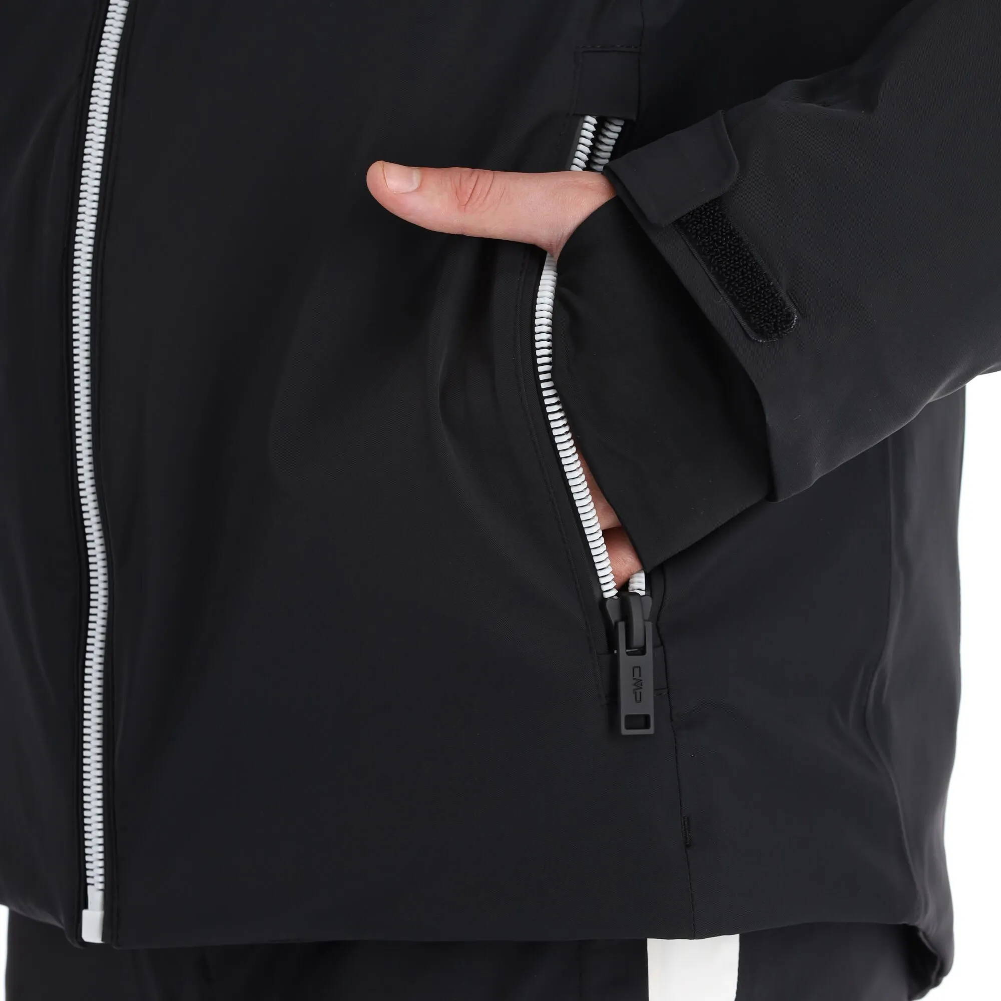 CMP, 31W0117 Ski-jas Heren Zwart 9 CMP, 31W0117 Ski-jas Heren Zwart - Afbeelding 9