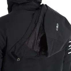 CMP, 31W0117 Ski-jas Heren Zwart 22 CMP, 31W0117 Ski-jas Heren Zwart -Cmp Ski-uitrusting Winkel cmp 31w0117 aa jas gevoerd heren zwart 22cmpxx121v2 BI 12