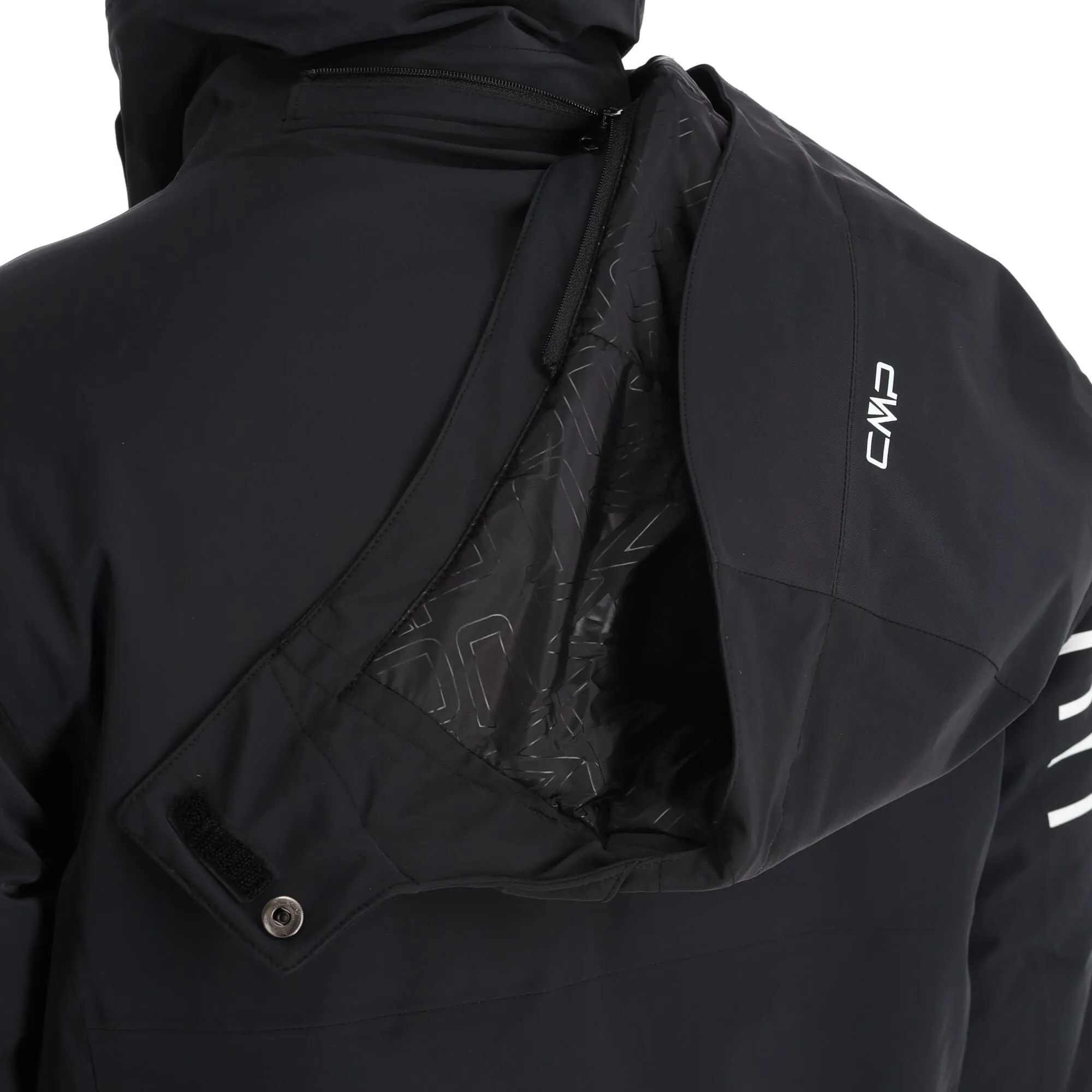 CMP, 31W0117 Ski-jas Heren Zwart 11 CMP, 31W0117 Ski-jas Heren Zwart - Afbeelding 11