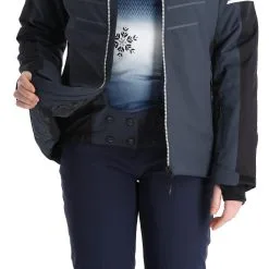 CMP, 31W0216 Ski-jas Dames Titanio Grijs -Cmp Ski-uitrusting Winkel cmp 31w0216 aa jas gevoerd dames titanio grijs 22cmpxx125v2 BI 09