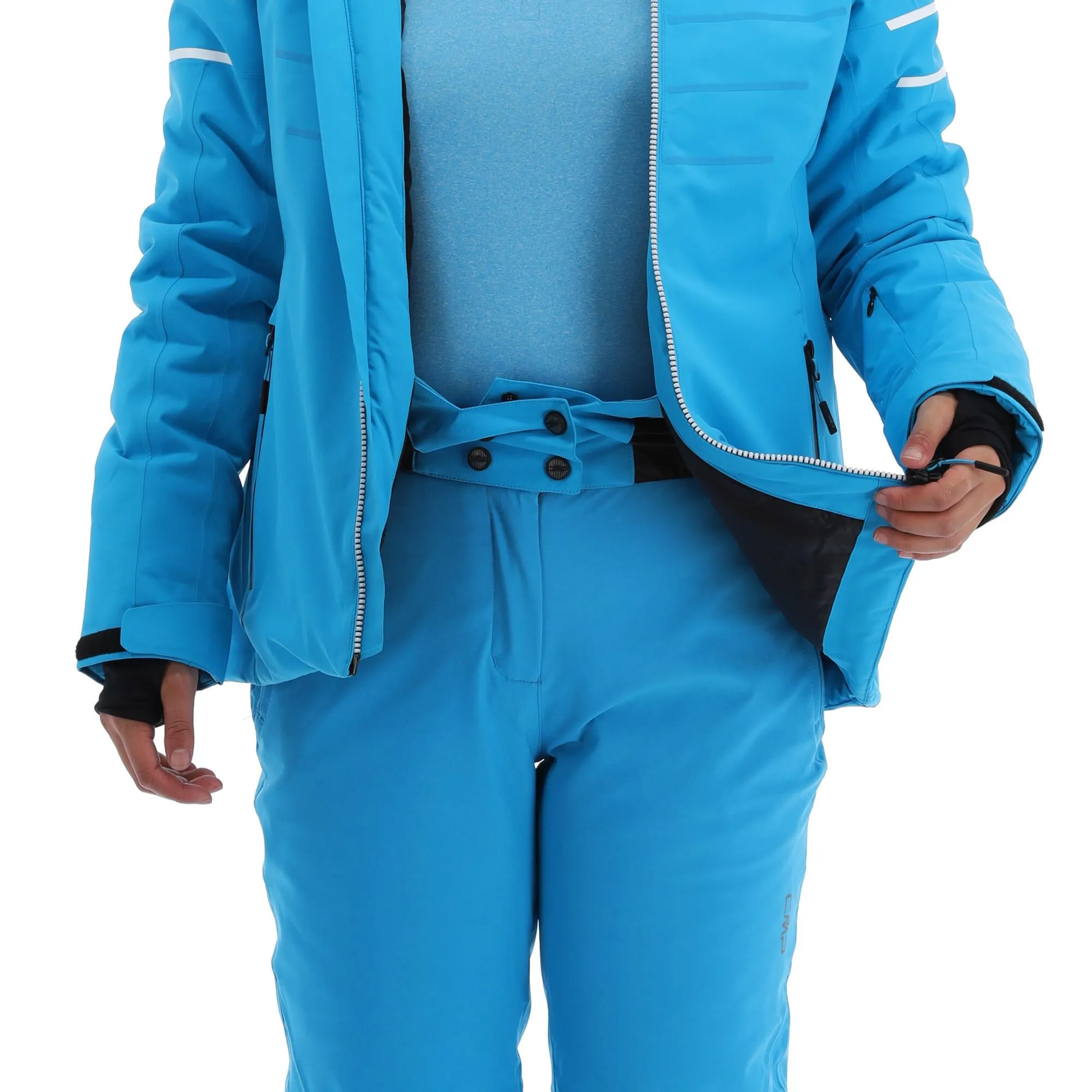 CMP, 31W0216 Ski-jas Dames Turquioise Blauw 8 CMP, 31W0216 Ski-jas Dames Turquioise Blauw - Afbeelding 8