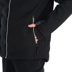 CMP, 32W0137 Ski-jas Heren Zwart -Cmp Ski-uitrusting Winkel cmp 32w0137 aa jas gevoerd heren zwart 22cmpxx139v4 BI 11