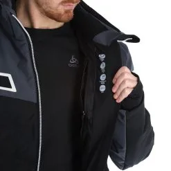 CMP, 32W0137 Ski-jas Heren Zwart -Cmp Ski-uitrusting Winkel cmp 32w0137 aa jas gevoerd heren zwart 22cmpxx139v4 BI 12