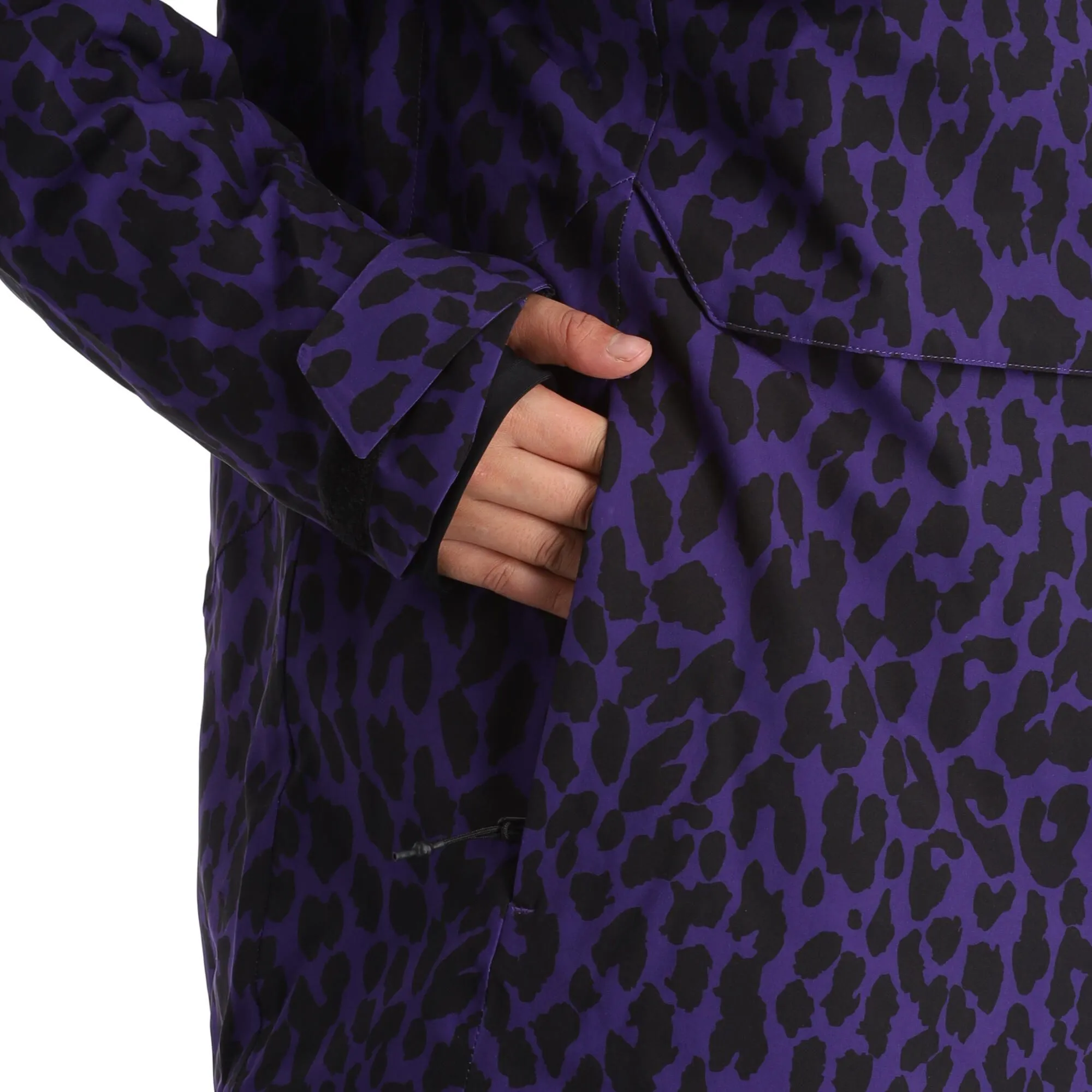 ColourWear, Cake 2.0 Jackorak Ski-jas Dames Leopard Print Paars 12 ColourWear, Cake 2.0 Jackorak Ski-jas Dames Leopard Print Paars - Afbeelding 12