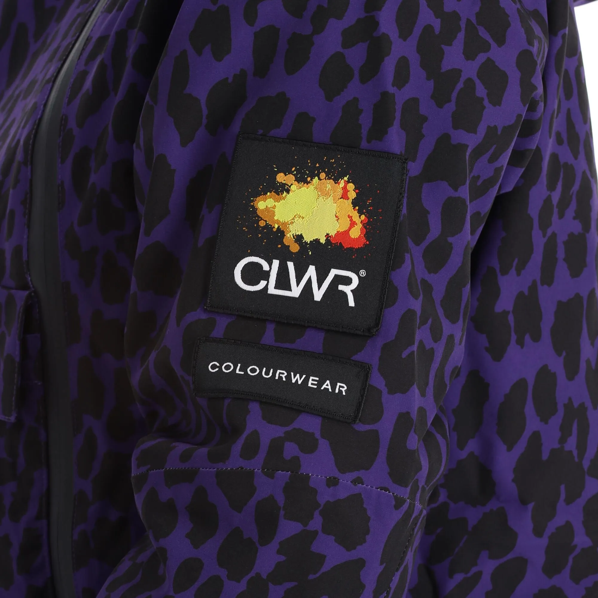 ColourWear, Cake 2.0 Jackorak Ski-jas Dames Leopard Print Paars 13 ColourWear, Cake 2.0 Jackorak Ski-jas Dames Leopard Print Paars - Afbeelding 13