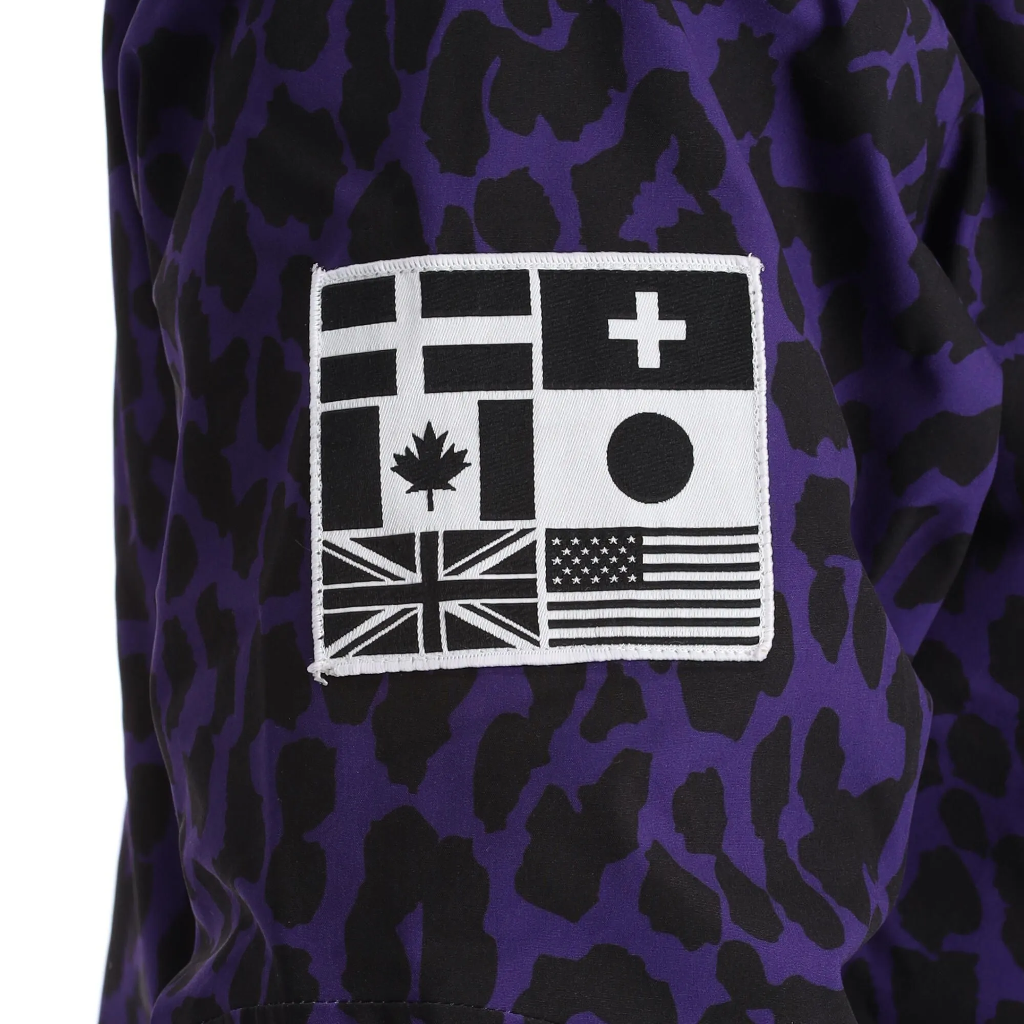 ColourWear, Cake 2.0 Jackorak Ski-jas Dames Leopard Print Paars 14 ColourWear, Cake 2.0 Jackorak Ski-jas Dames Leopard Print Paars - Afbeelding 14