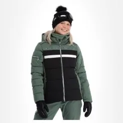 Dare2b, Crystallize Ski-jas Dames Duck Groen, Zwart