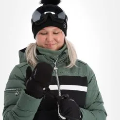 Dare2b, Crystallize Ski-jas Dames Duck Groen, Zwart -Cmp Ski-uitrusting Winkel dare2b crystallize aa jas gevoerd dames duck groen zwart 22dare2160v3 BI 06