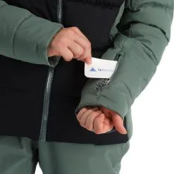 Dare2b, Crystallize Ski-jas Dames Duck Groen, Zwart -Cmp Ski-uitrusting Winkel dare2b crystallize aa jas gevoerd dames duck groen zwart 22dare2160v3 BI 07