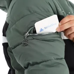 Dare2b, Crystallize Ski-jas Dames Duck Groen, Zwart -Cmp Ski-uitrusting Winkel dare2b crystallize aa jas gevoerd dames duck groen zwart 22dare2160v3 BI 08