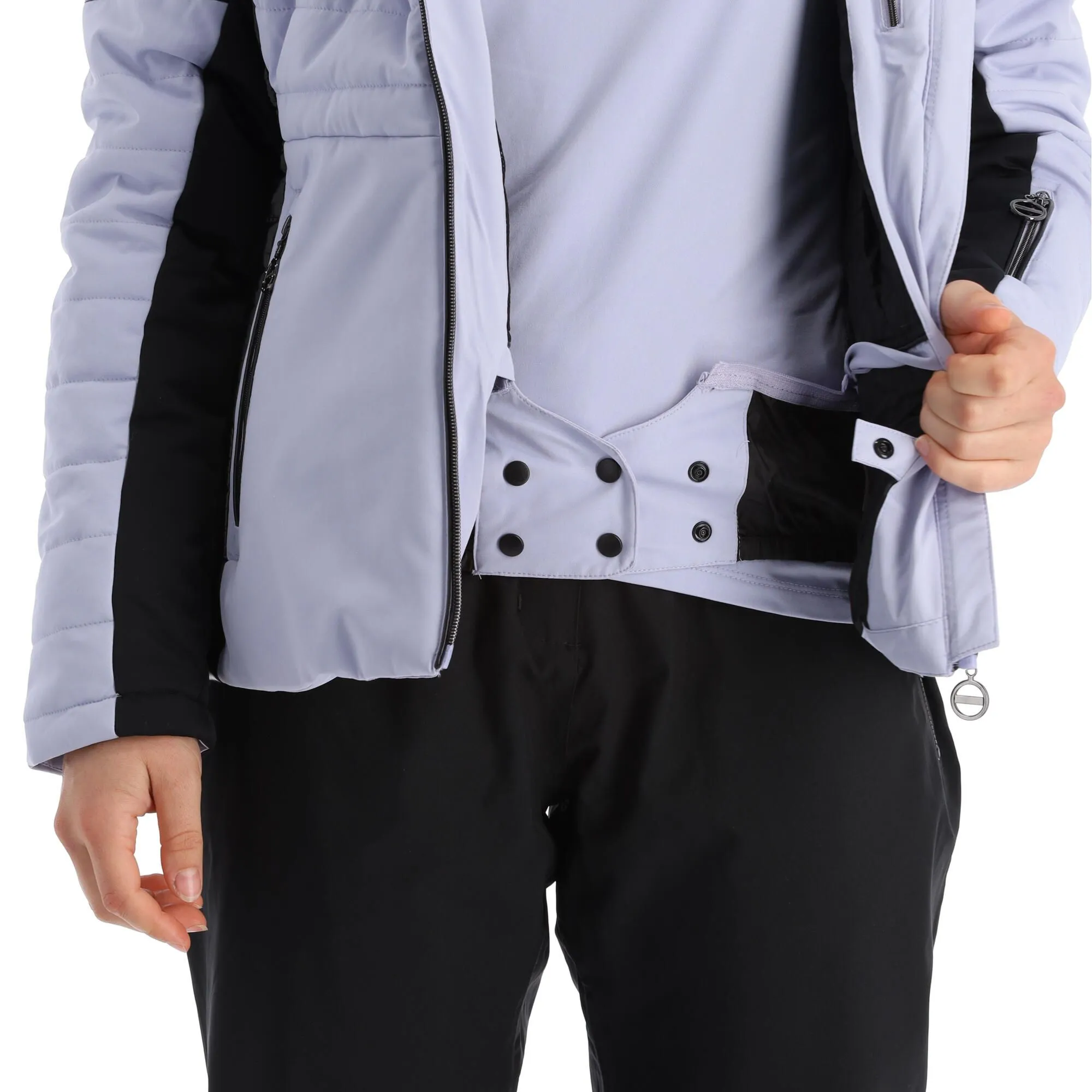 Dare2b, Dynamical Ski-jas Dames Cosmic Sky Grijs, Zwart 9 Dare2b, Dynamical Ski-jas Dames Cosmic Sky Grijs, Zwart - Afbeelding 9