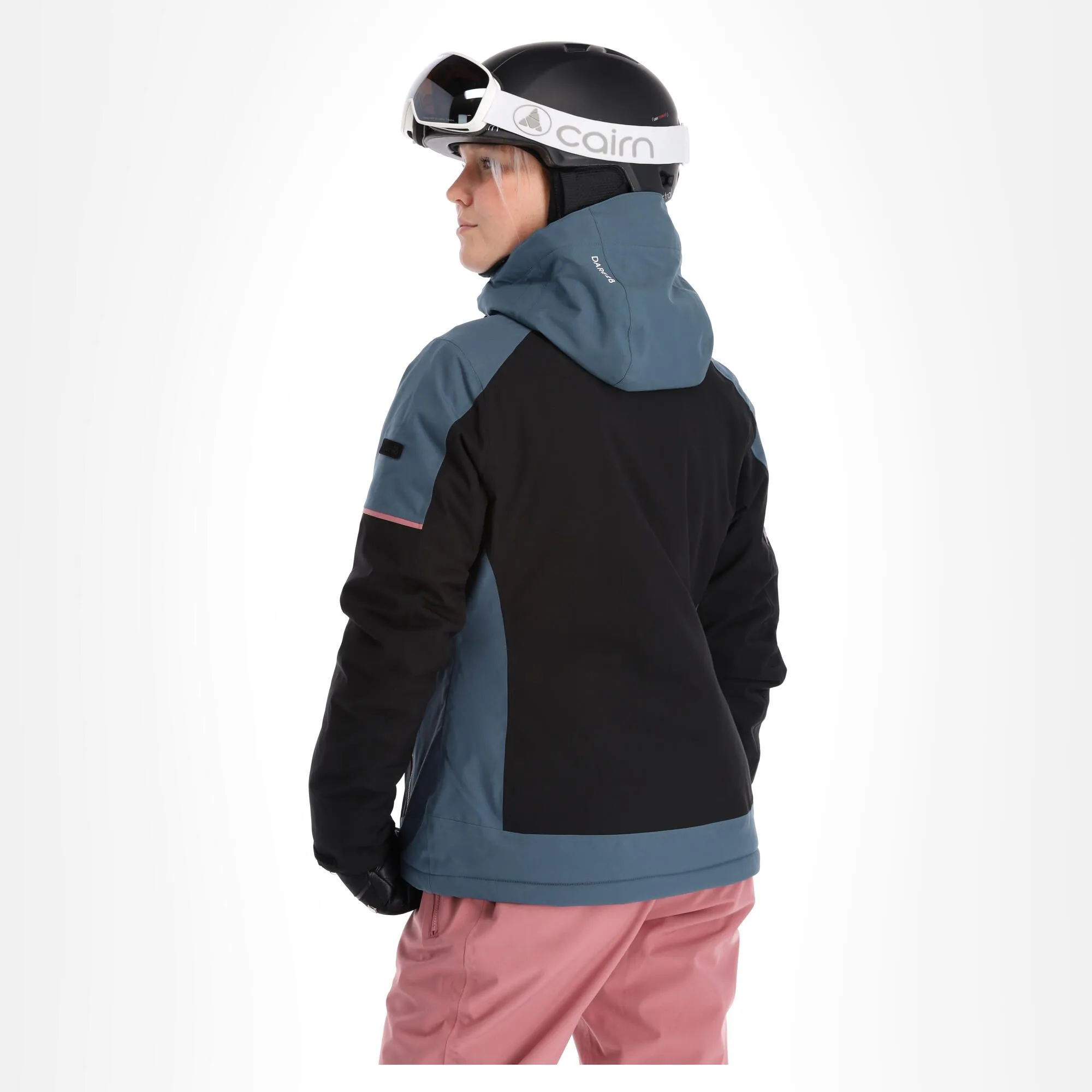 Dare2b, Enliven Ski-jas Dames Grijs, Zwart 2 Dare2b, Enliven Ski-jas Dames Grijs, Zwart - Afbeelding 2