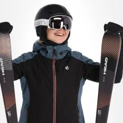 Dare2b, Enliven Ski-jas Dames Grijs, Zwart 12 Dare2b, Enliven Ski-jas Dames Grijs, Zwart -Cmp Ski-uitrusting Winkel dare2b enliven aa jas gevoerd dames grijs zwart 22dare2154v4 BI 06