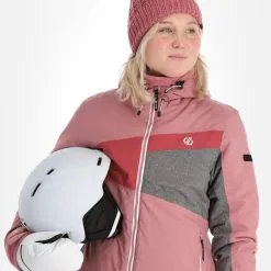 Dare2b, Ice Gleam III Ski-jas Dames Mesa Roze 14 Dare2b, Ice Gleam III Ski-jas Dames Mesa Roze -Cmp Ski-uitrusting Winkel dare2b ice gleam iii aa jas gevoerd dames mesa roze 22dare2155v1 BI 05