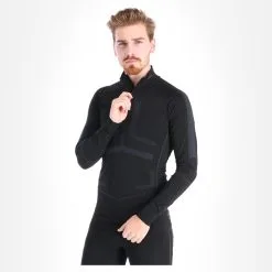 Craft, Active Intensity Zip Thermoshirt Heren Asphalt Zwart -Cmp Ski-uitrusting Winkel fa19craw19a bi 02