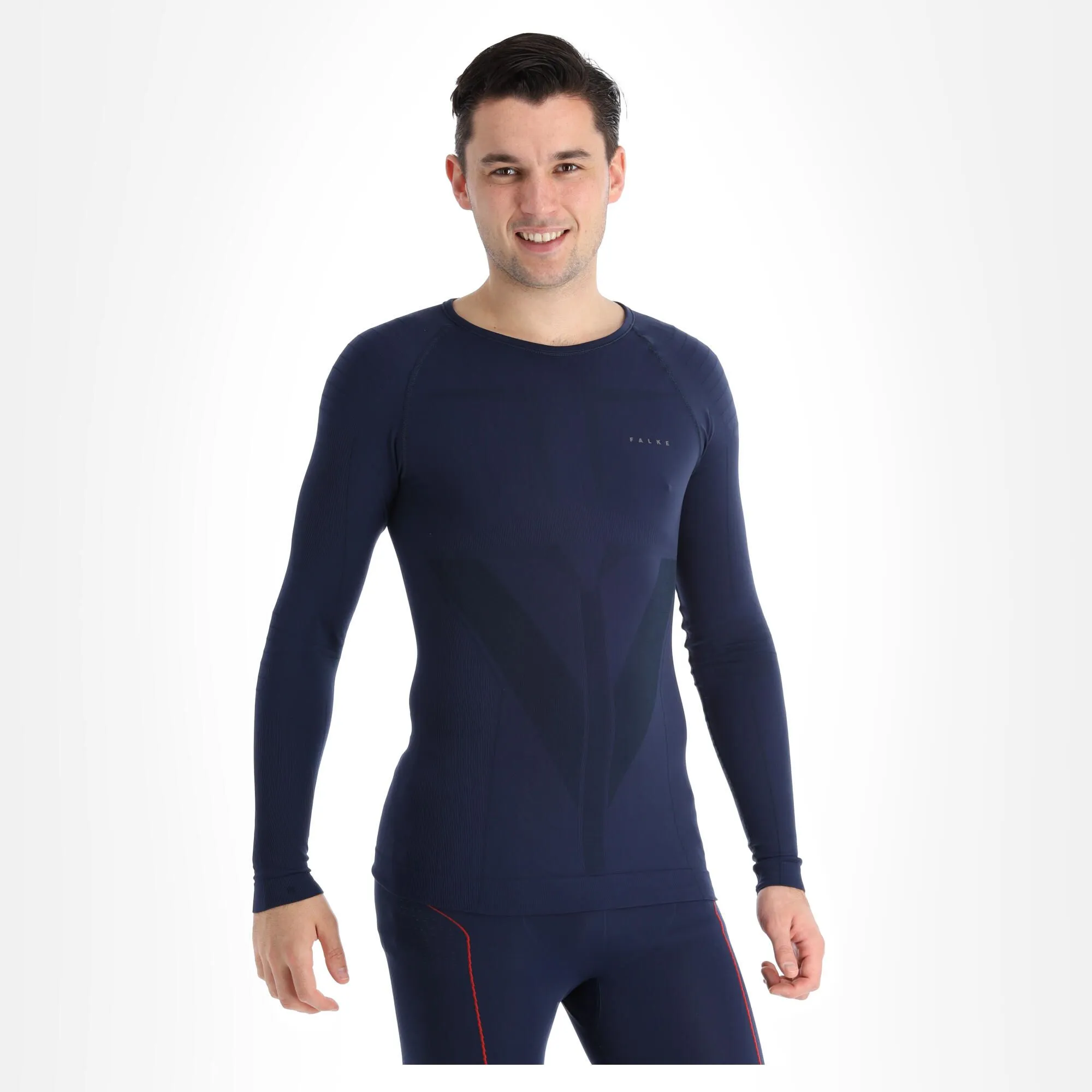 Falke, Longsleeved Shirt Tight M Thermoshirt Heren Space Blauw 1 Falke, Longsleeved Shirt Tight M Thermoshirt Heren Space Blauw