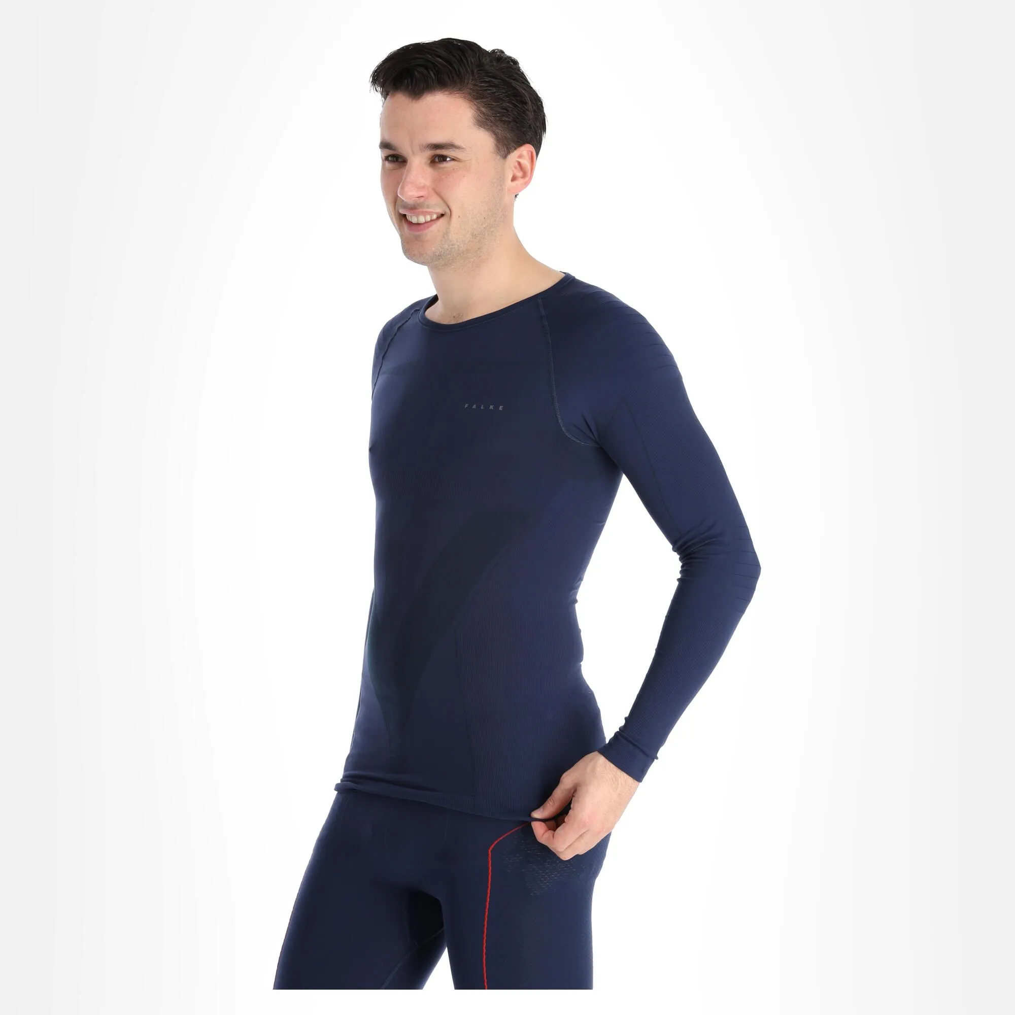 Falke, Longsleeved Shirt Tight M Thermoshirt Heren Space Blauw 3 Falke, Longsleeved Shirt Tight M Thermoshirt Heren Space Blauw - Afbeelding 3