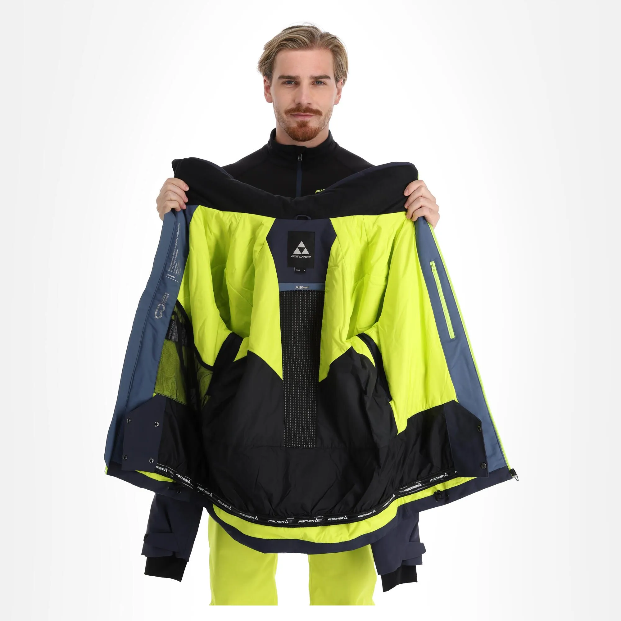 Fischer, Rc4 Ski-jas Heren Sea Grijs 5 Fischer, Rc4 Ski-jas Heren Sea Grijs - Afbeelding 5