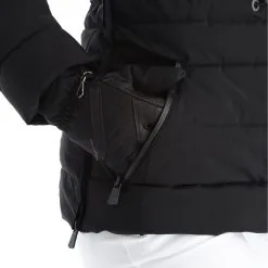 Geographical Norway, Belinda Lady New 001 + Bs Winter Anorak Dames Zwart -Cmp Ski-uitrusting Winkel geographical norway belinda new 001 bs aa jas gevoerd dames zwart AA21geo108d BI 09