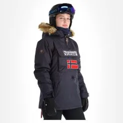 Geographical Norway, Boomera Rol-Art1 Lady 068 Winter Anorak Dames Navy Blauw 12 Geographical Norway, Boomera Rol-Art1 Lady 068 Winter Anorak Dames Navy Blauw -Cmp Ski-uitrusting Winkel geographical norway boomera rol art1 lady 068 winter anorak women AF21geo010b BI 04