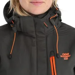 Geographical Norway, Touna Eo Lady 056 Softshell Ski-jas Dames Dark Grijs -Cmp Ski-uitrusting Winkel geographical norway touna eo lady 056 ac softshell jas dames dark 22geogr104v2 BI 07