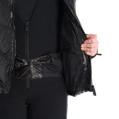 Head, Frost Ski-jas Dames Metallic Zwart 21 Head, Frost Ski-jas Dames Metallic Zwart -Cmp Ski-uitrusting Winkel head frost aa jas gevoerd dames metallic zwart 22headx150v1 BI 09