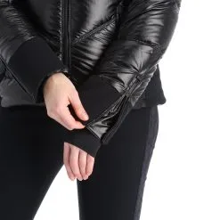 Head, Frost Ski-jas Dames Metallic Zwart 24 Head, Frost Ski-jas Dames Metallic Zwart -Cmp Ski-uitrusting Winkel head frost aa jas gevoerd dames metallic zwart 22headx150v1 BI 12