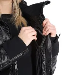 Head, Frost Ski-jas Dames Metallic Zwart 26 Head, Frost Ski-jas Dames Metallic Zwart -Cmp Ski-uitrusting Winkel head frost aa jas gevoerd dames metallic zwart 22headx150v1 BI 14